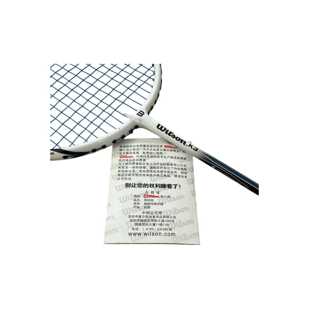 Wilson K3 Factor nCode Badminton Racquet New With Case - Picture 15 of 16